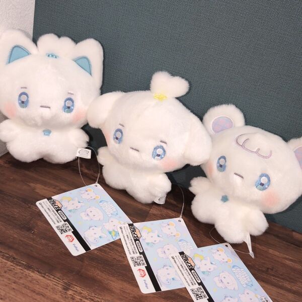 little fluffyfriends ちょこんと前髪ぬいぐるみ