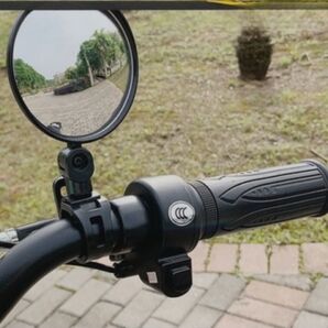広角 補助 ミラー ロードバイク 自転車 バイク 車いすクロスバイク 2個セット