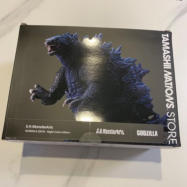 BANDAI SPIRITS (バンダイ スピリッツ) S.H.MonsterArts ゴジラ 2019 Night Color