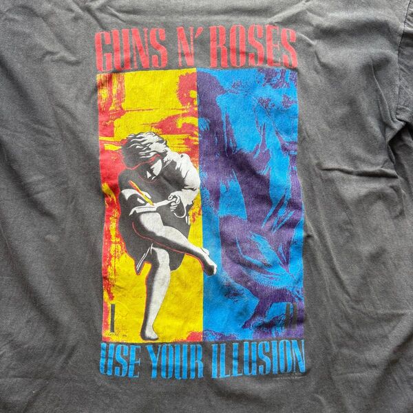 【ヴィンテージ】GUN N ROSES MAKING A F@*!KIN FASHION STATEMENT Tシャツ XL