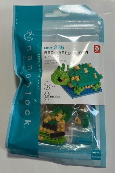 nanoblock ナノブロック ミドリガメ NBC_335