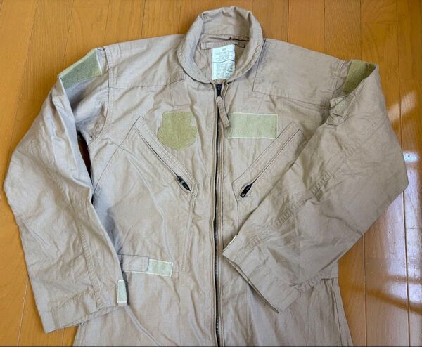 実物 CWU-27/P フライトスーツ デザートカラー USサイズ 38R 古着 US ARMY ECWCS Gen3 サバゲー