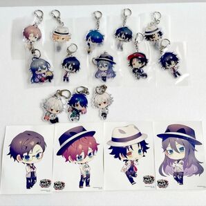 完全非売品 現在未製造 レア アクキー16個 シール4枚 セット ヒプマイ ヒプノシスマイク ぎゅぎゅっとアクリルキーホルダー