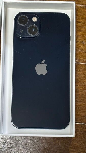 iPhone13 箱付き 本体 ケース付き ミッドナイト SIMフリー 128GB