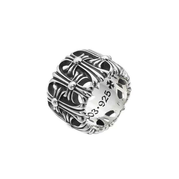 ホースシュー&クロス★セメタリークロス★リング★STYLISH&LUXURY! 十字架 クロス シルバー 指輪 アクセ フローラル