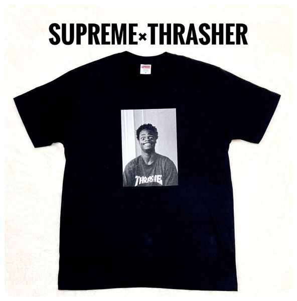 Supreme x Thrasher Harold Tee "Black"ブラック Mサイズ