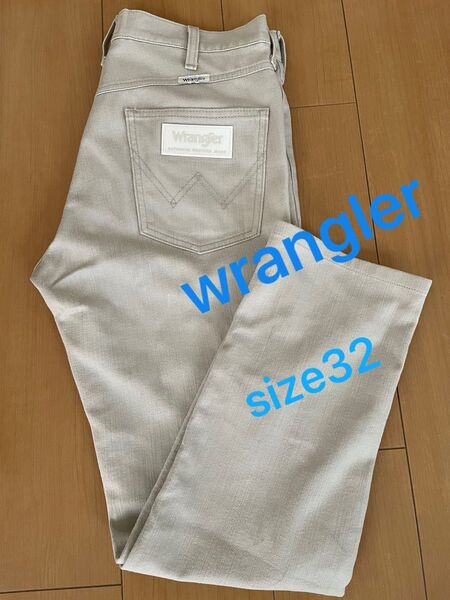 ★Wrangler パンツ size32 グレー系 COOL LIGHT 春夏 ジーンズ クール ジーパン デニム ラングラー