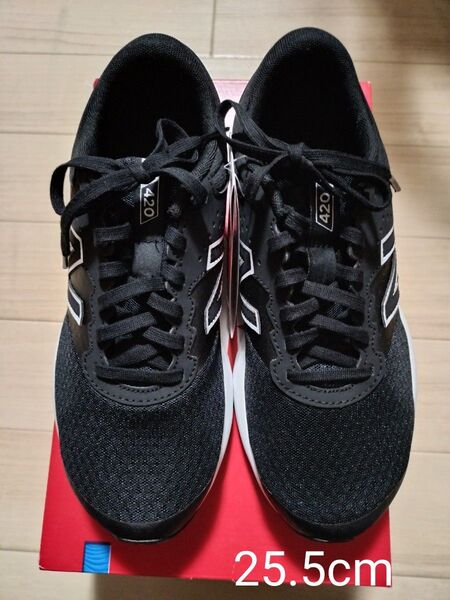 New Balance ME420LB2 スニーカー ブラック 25.5cm