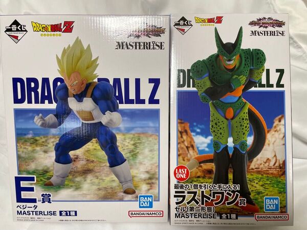【開封品】一番くじ ドラゴンボール VSオムニバスアメイジング E賞 ベジータ ラストワン賞 セル 第二形態 2体セット