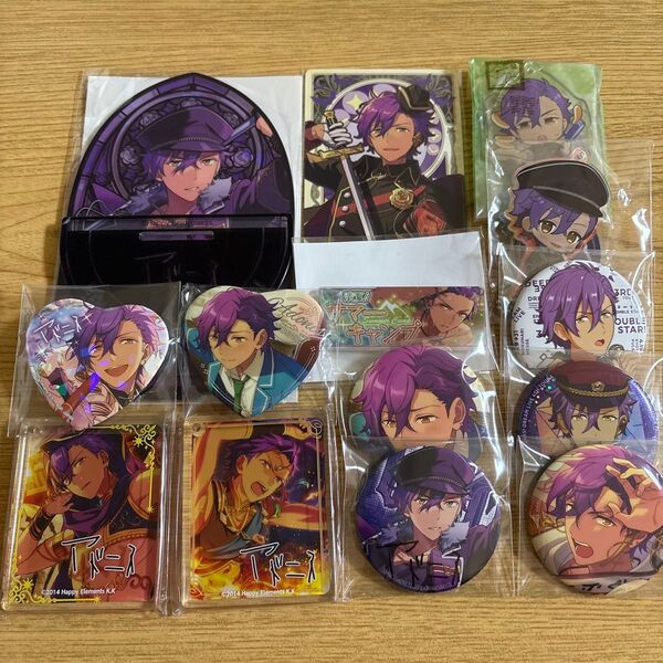 あんさんぶるスターズ あんスタ 乙狩アドニス まとめ売り 缶バッジ アクスタ