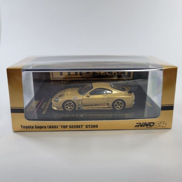 INNO64 Toyota Supra (A80) "TOP SECRET" GT300 東京オートサロン2025 限定