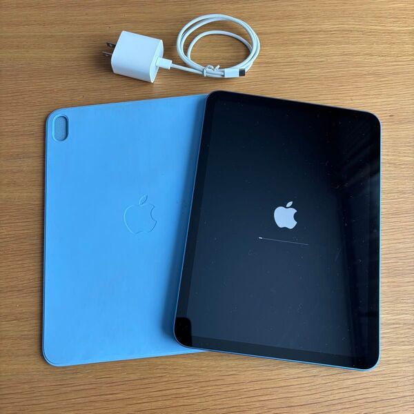 【早い者勝ち】ほぼ未使用!iPad 第10世代 256GB バッテリー最大容量100% 純正カバー付き