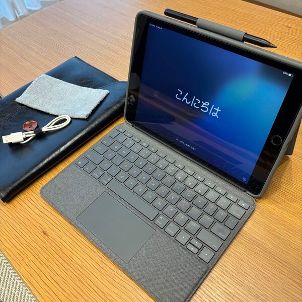 【早い者勝ち】BT100% iPad 第9世代 キーボードケース ペンシル付き