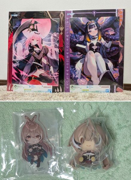 hololive 一番くじ ホロライブ vol.5 七詩ムメイ 森カリオペ 一伊那尓栖 ちょこのっこ ビジュアルボード アクスタ