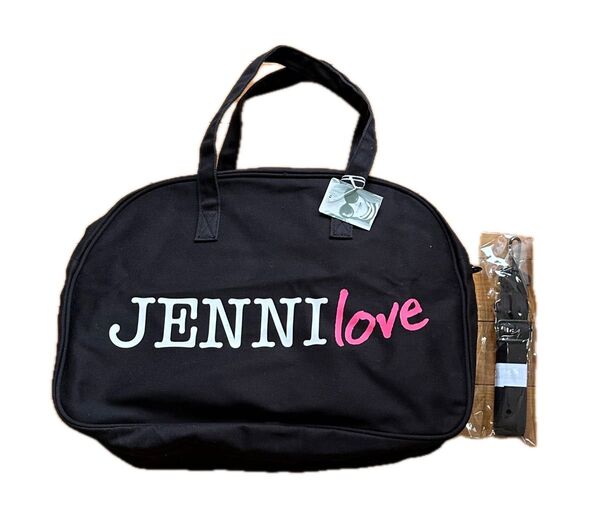 JENNI love ボストンバッグ ブラック 新品未使用 ショルダー付き 大容量