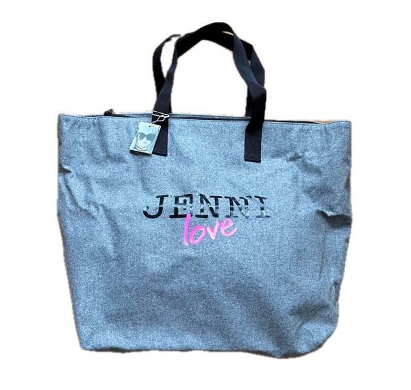 JENNY LOVE トートバッグ グレー 新品未使用 大容量 マザーズバッグ