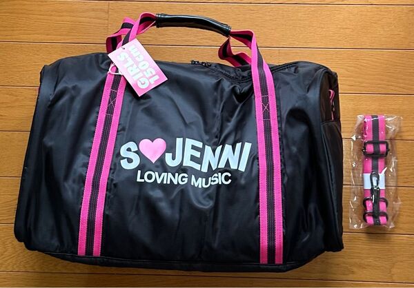 sister JENNI ボストンバッグ ショルダーストラップ付き 新品未使用 ナイロン中綿入ボストンバッグ