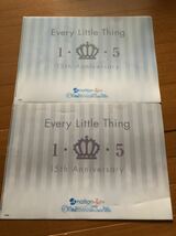 Every Little Thing 15周年記念　クリアファイル セブンイレブン限定_画像2