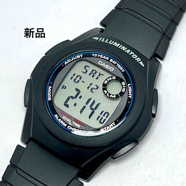 新品 CASIO F-200W デジタル腕時計 カシオコレクション