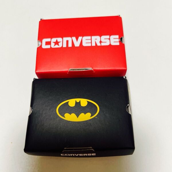コンバース カプセルトイ converse バッドマン レア オールスターオレンジ 2個セット ミニチュア 未使用品 箱入り