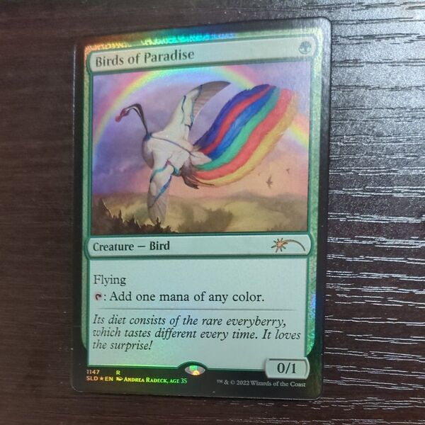 Foil 極楽鳥 英語 1枚 MTG Secret Lair