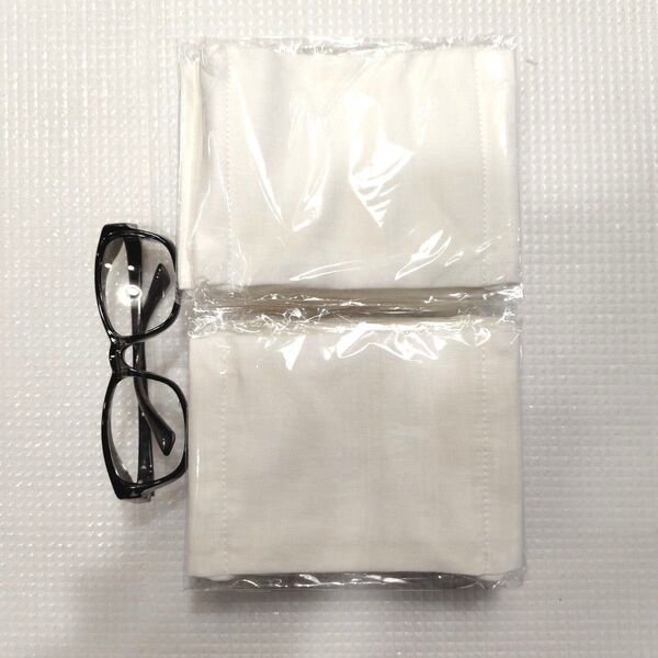 ガーゼマスク20枚 花粉対策用めがね(子ども用)