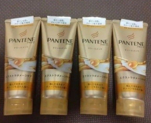 パンテーン エクストラダメージケア デイリー補修トリートメント ヘアトリートメント 150g×4個