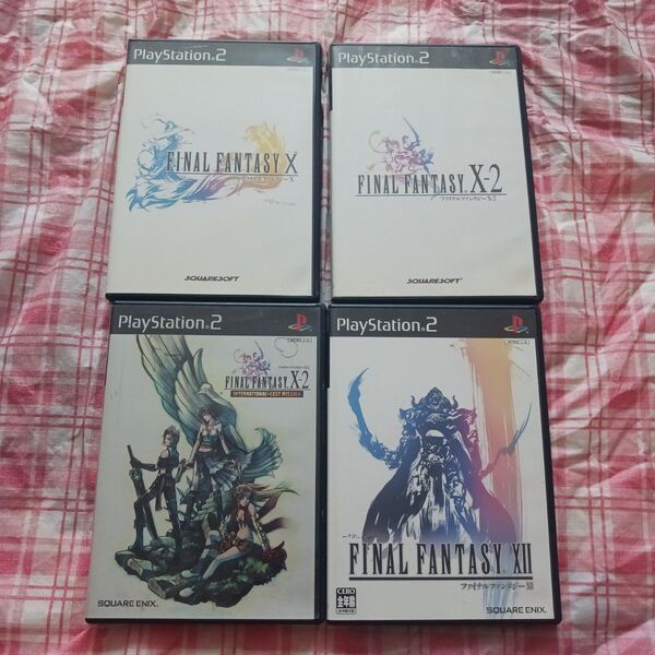 PS2 FINAL FANTASY X X-2 International 4本セット プレステ2 ファイナルファンタジー FF