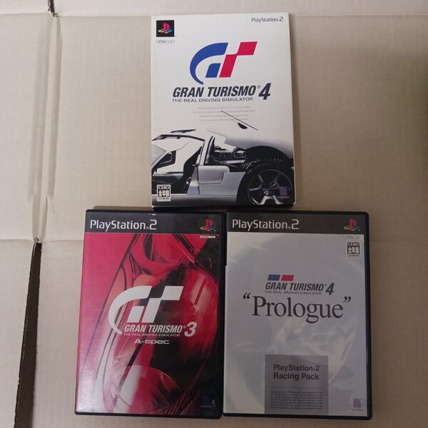 PS2 グランツーリスモ GRAN TURISMO 3 4 Prologue 4限定版 3本セット グランツーリスモ4