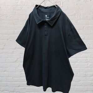 all in motion フライフロント ボタン 袖丈短め ユーズド ポロシャツ 海外輸入品 スリット入り価格交渉歓迎 ゆったり