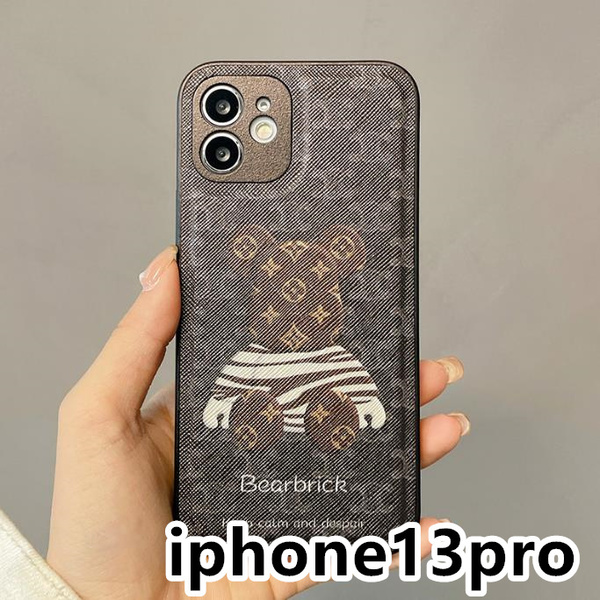 iphone13proケース カーバー TPU 可愛い 熊 お洒落 韓国 軽量 ケース 耐衝撃 高品質 ブラウン47
