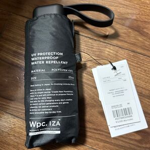 Wpc. 折りたたみ傘 日傘 晴雨兼用 IZAコンパクト 53cm ブラック