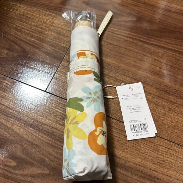 【Wpc.】 雨傘 ブルーミングフラワー ミニ 軽量 晴雨兼用 傘 レディース 折りたたみ オフはOF