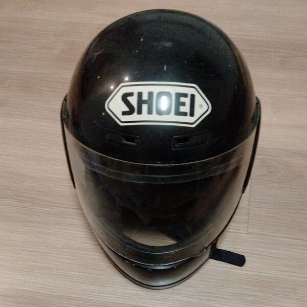 SHOEI フルフェイスヘルメット ショウエイ フルフェイス XLサイズ クラシック 黒 ブラック 純正袋付き