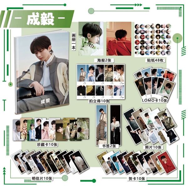 新品未使用 成毅 チョンイー セット写真集 カード トレカなど