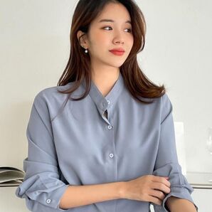 SHEIN DAZY 長袖ボタンシャツ