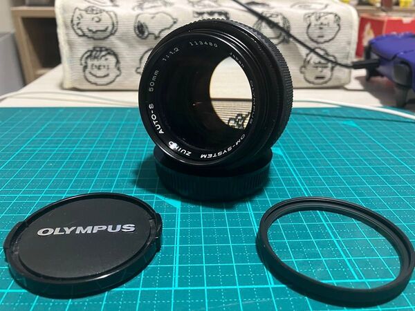 Olympus OM-SYSTEM ZUIKO AUTO-S 50mm f/1.2 オリンパス レンズ