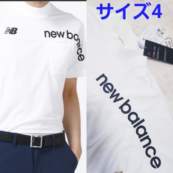 新品New balance Golf ニューバランス ゴルフ モックネックシャツ
