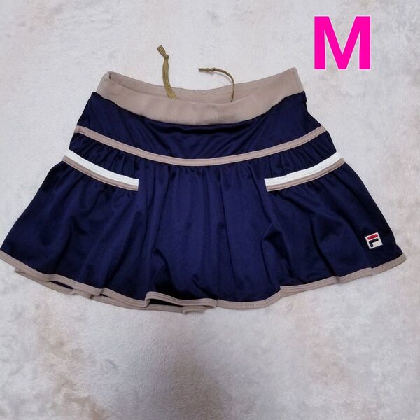 フィラテニススコート ネイビー M