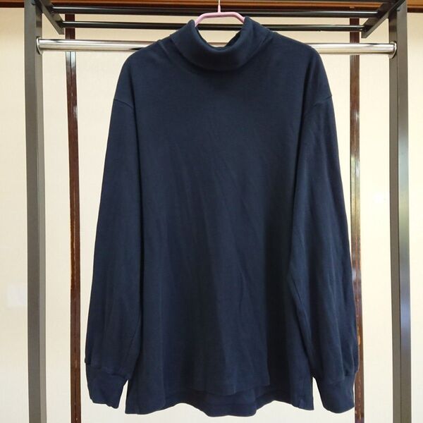 UNIQLO MENS ソフトタッチタートルネックT
