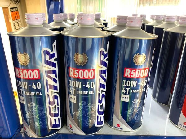スズキ純正 エンジンオイル R5000 1L 3本 エクスター 4サイクル