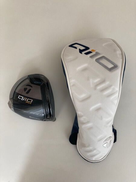 TaylorMade Qi10 Max ドライバー 10.5 テーラーメイド ヘッドのみ(カバー付き)