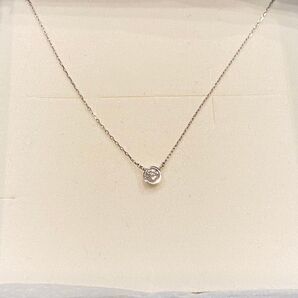 カナルヨンドシー プラチナ ダイヤモンド ネックレス Pt850