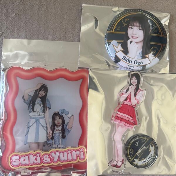 AKB48 春コン 卒コン 2025 大賀彩姫 ツーショアクスタアクスタ 缶バッジセット