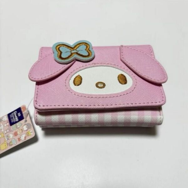 サンリオ マイメロディ 三つ折りミニ財布 新品 キャラクターグッズ