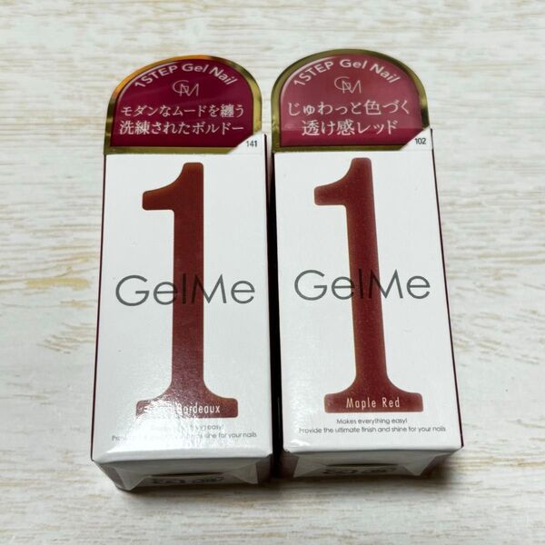 Gel Me 1(ジェルミーワン) GM-102&GM-141 未開封品 ジェルネイル