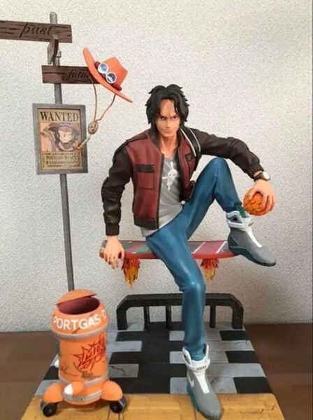 ワンピース ガレージキット エース 海外正規品 160個限定品 フィギュア