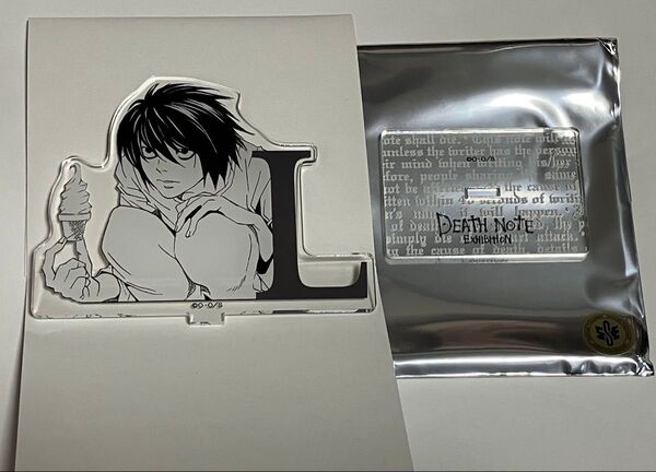 未使用 DEATH NOTE デスノート展 アクリルスタンドコレクション L