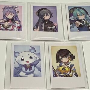 にじさんじ Standard Goods Vol.4 ランダムチェキ風カード いずれ菖蒲か杜若 梢桃音 ルンルン 5点 あやかき