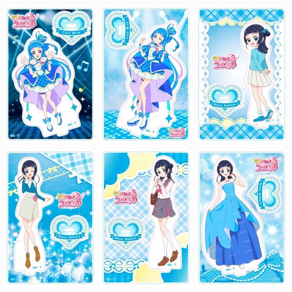 キミとアイドルプリキュア♪ ミニアクリルスタンドVol.2①~⑥コンプセット